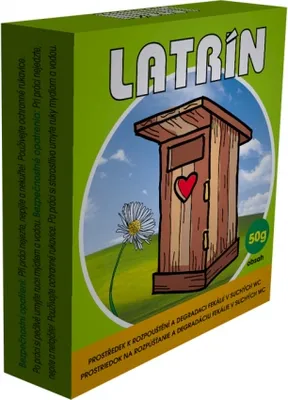 Obrázek produktu pro Nohel Garden Přípravek LATRIN do suchých WC 50g