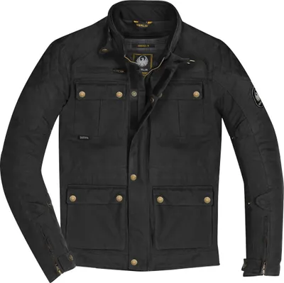 Produktbild von Merlin Yoxall II Motorrad Wachsjacke, schwarz, S
