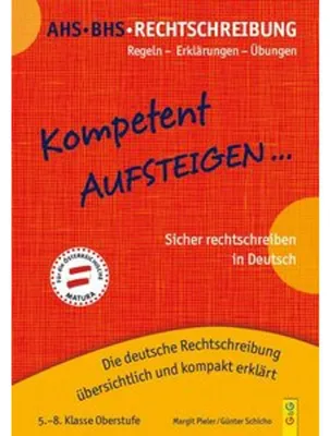 Immagine prodotto di Kompetent Aufsteigen Deutsch Rechtschreibung 5 - 8