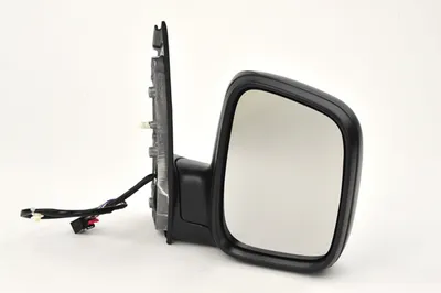 Image de Johns, Rétroviseur extérieur compatible VW Caddy III 2K 03/04- côté droit passager noir 2K5857508AE9B9 2K1857508K9B9 2K1857508C9B9 2K1857508A 2K185750