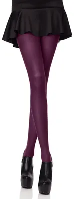 Image de Collants opaques pour femmes Merry Style en microfibre 70 deniers (violet, taille L).