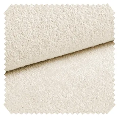 Productafbeelding van novely® GERDA: Bouclé-stof, elegante bekledingsstof, robuuste meubelstof, modern design, aangename textuur. Meterware, verkocht per lopende meter (1 lfm) - Kleur: 10 Crème