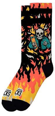 Image de Chaussettes américaines Welcome to Hell - Mi-hautes Noir L
