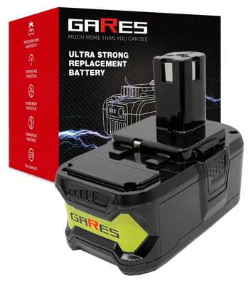 Obrázok produktu pre Gares Repasná sada článkov pre akumulátor Ryobi P102 P104 RLM18C34H25 R18DDP CRH1801M | 18 V 5.2 Ah Li-Ion | Batériový pack pre náradie | Vysoký výkon Gares®