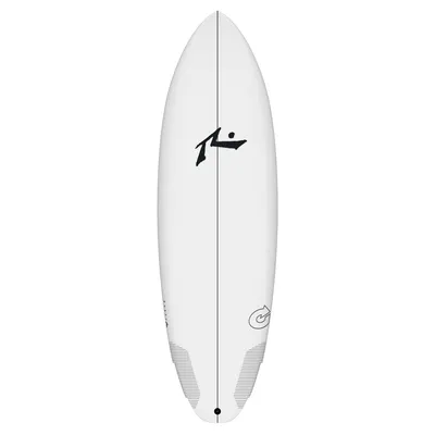 Produktbild von RUSTY Dwart Surfboard Epoxy Composite 5 Finnen Thruster Quad Setup 6.0 x 21 x 2.56 - 36,6 Liter