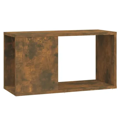 Image de vidaXL Armoire TV chêne fumé 60x24x32 cm Bois composite