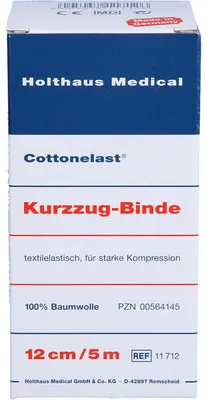 Produktbild von Kurzzugbinde Baumwolleelast 12cmx5m, 1 St BIN
