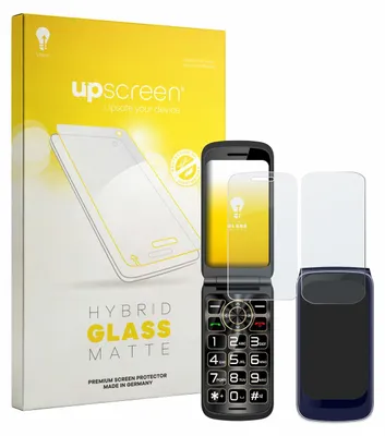 Produktbild von upscreen Entspiegelungs Schutzglas für Guwet G739 (Display+Rückseite) Schutzfolie Panzer Folie Glas Display Schutz matt