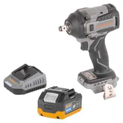 Produktbild von Procraft Industrial IW550Abb Akku Schlagschrauber 20 V 550 Nm 1/2" + 1x Akku 4,0 Ah + Ladegerät