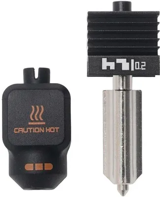 Productafbeelding van 0,2 mm hotend, compatibel met 3D-printers Bambu Lab P2S / X2D