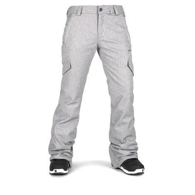 Image de Pantalon de ski Volcom Bridger, couleur gris chiné, taille XS