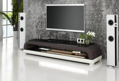 Image de TV Lowboard TV Table Armoire TV Moderne Collection Salon Sideboard Meubles Nouveau