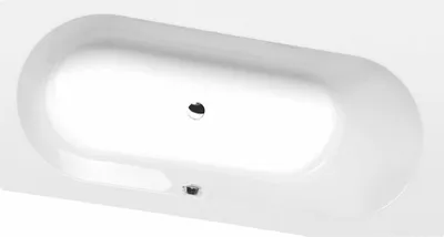 Produktbild von Polysan ASTRA WR asymmetrische Badewanne 165x90x48cm, rechts, weiß