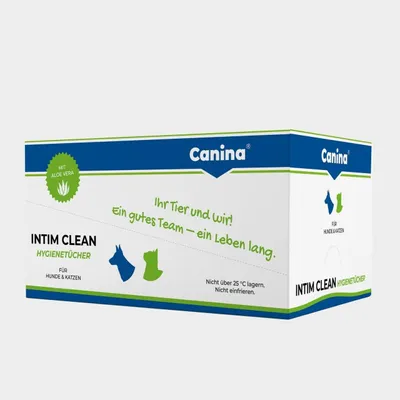 Produktbild von Canina Intim Clean Tücher  Display | (4 x 25 Stück)