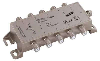 Imagen del producto de DEHN 909706 DGA FF5 TV UE: Protección para distribuidores de antenas en instalaciones de televisión por satélite