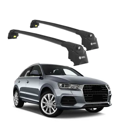 Zdjęcie produktu dla TURTLE BAGAŻNIK DACHOWY AIR-2 , Czarny do AUDI Q3 8U 2012 - 2018 (SUV)