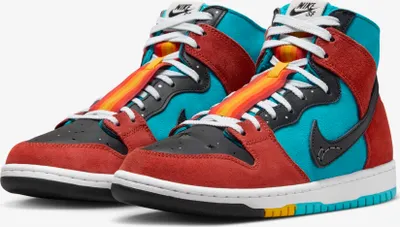 Produktbild von Nike SB x Di'orr Greenwood Dunk High "Navajo Arts" FQ1775-400, Größe: 44