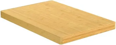 Imagen del producto de Tabla de cortar de bambú, 60x40x4 cm. Juego de tablas de cortar para la cocina