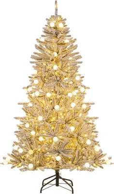 Immagine prodotto di Albero di Natale artificiale innevato da 180 cm, 250 LED