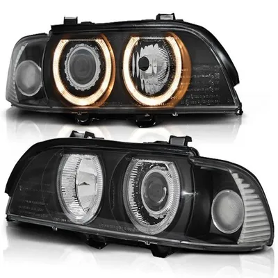 Produktbild von Xenon Scheinwerfer Angel Eyes passend für BMW 5er E39 Bj. 95-00 Chrom