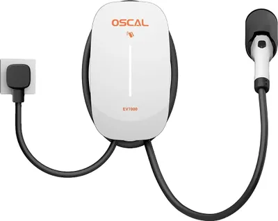 Immagine prodotto di Caricabatterie per veicoli elettrici, controllo intelligente, ricarica rapida, Oscal EV7000, EU PLUG
