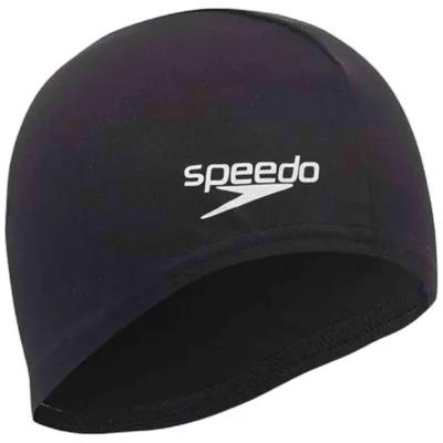 Produktbild von Speedo Poly Badekappe Schwarz Schwarz One Size