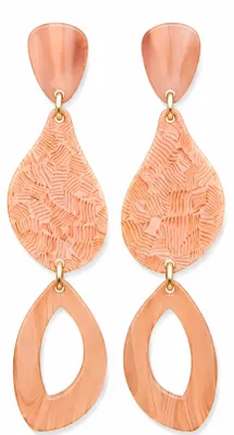 Produktbild von Biba Ohrringe Ohrhänger Acryl Retro Ibiza Stil Bunt  Sweet 70 er.Farbe:Farbe 12