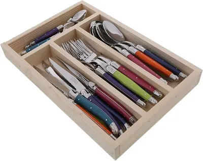 Imagen del producto de Conjunto de cubiertos Laguiole, modelo L0241991LON003, marca Silecomplaza