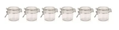 Immagine prodotto di Barattolo con chiusura a clip 200 ml Set da 6 pezzi Barattolo con chiusura a clip Barattolo per conserve Barattolo per conserve