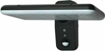 Produktbild von Solarleuchten - Solar-Wandleuchten Sensor - IP65 - Schwarz - 15 Watt - 2000 Lumen - 6000K+4000K