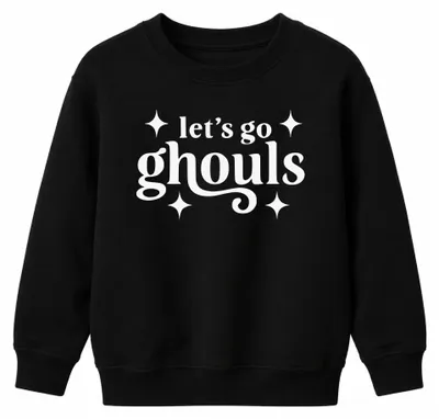 Zdjęcie produktu dla Bluza dla dzieci, motyw Halloween, duchy, straszne motywy, idealna na jesień, czarna, rozmiar 116