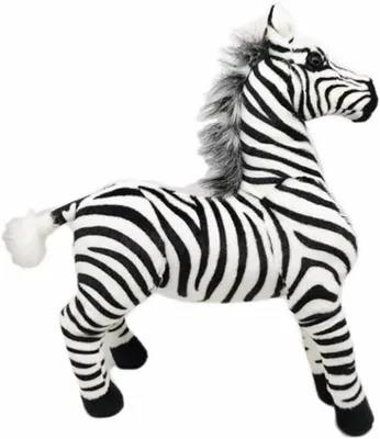 Obrázek produktu pro Plyšová zebra M, měkká hračka, pro děti
