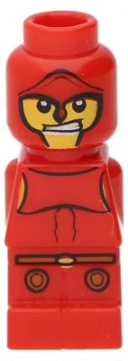Produktbild von LEGO Minifigur Microfigur Minotaurus Gladiator Rot (85863pb017) –