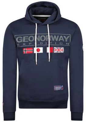 Obrázok produktu pre Geographical Norway WY8611H/GN-Navy pánska tmavomodrá mikina