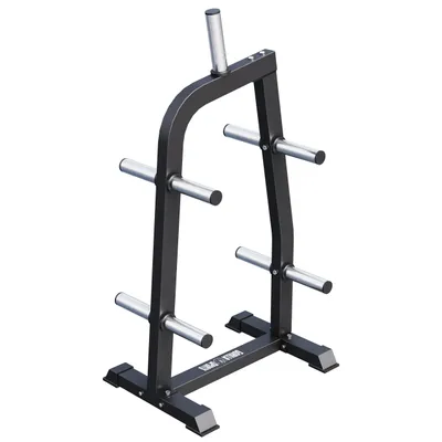 Produktbild von GORILLA SPORTS® HantelscheibeGorilla Sports Hantelscheibenständer Olympia – Hantelbaum für 9 Hantelscheiben 50 nständer Olympia 50 mm Stahl bis 300 kg