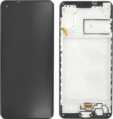 Produktbild von OEM Samsung Galaxy A21s A217F LCD Display Touchscreen Bildschirm Rahmen Schwarz & Werkzeug