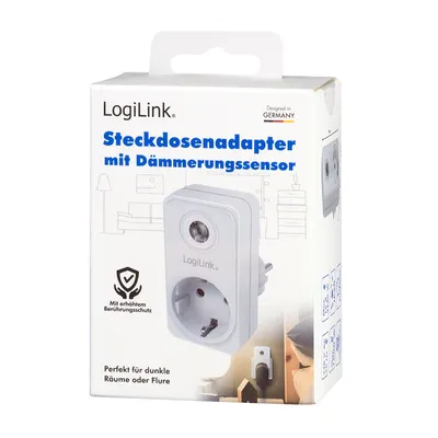 Obrázok produktu pre LogiLink PA0263, 1 AC zásuvky/AC zásuviek, Typ F, 230 V, 50 Hz, 16 A, 3600 W