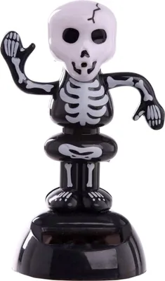 Zdjęcie produktu dla Solar-Wackelfigur Schwarzes Skelett