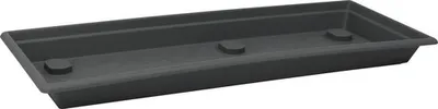 Produktbild von Blumenkasten Untersetzer Magnus XXL Kunststoff 96 x 36,5 x 8 cm anthrazit