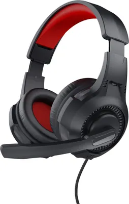 Image de TRUST Trust 24785 casque/écouteurs Bandeau filaire Gaming Noir, Rouge