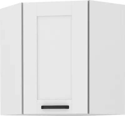 Produktbild von Kondela Oberer Eckküchenschrank Lula 58x58 GN-72 1F - weiß