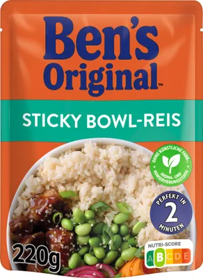 Produktbild von BEN'S ORIGINAL™ Express Sticky Bowl-Reis 220g
