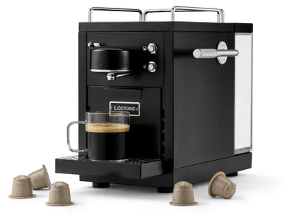 Produktbild von Sjöstrand The Original 2 Kapsel-Kaffeemaschine Schwarz
