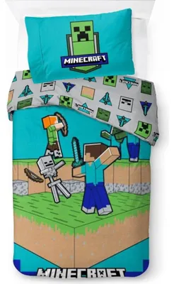 Obrázek produktu pro Minecraft The Fight Is On ložní prádlo 140x200cm