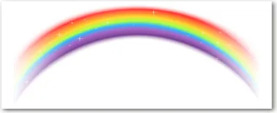 Produktbild von Tulup® Glas-Bild Wandbild aus Glas - 125x50 - Wandkunst - Wandbild hinter gehärtetem Sicherheitsglas - Dekorative Wand für Küche & Wohnzimmer  - Kinderzimmer - Regenbogen - Mehrfarbig