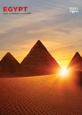 Obrázek produktu pro Kalendář Egypt 2027 formátu A3 s úžasnými fotografiemi