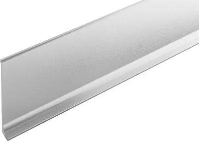 Obrázok produktu pre AP38 ACARA lišta, strieborný eloxovaný hliník, 60 mm, 2,5 m