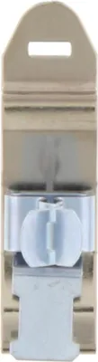 Produktbild von CONTA-CLIP EMV Klammer auf Montagefuß SABKM Schirmklammer für Tragschiene TS 35/7,5 Schirmdurchmesser 3,0mm - 12,0mm
