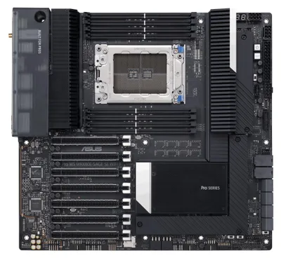 Immagine prodotto di Mb Asus Pro Ws Wrx80E-Sage Se Wifi Ii (Amd,Swrx8,Ddr4,Eatx)