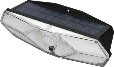 Obrázok produktu pre Vonkajšie 104LED solárne svetlo ABS 1800mah biele svetlo namontované na stenu 3 režimy osvetlenia 120 stupňový uhol pre garáž nádvorie veranda záhrada